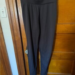 Spyder Women’s Performance Mesh-Like Black Atheltic Leggings Size M
